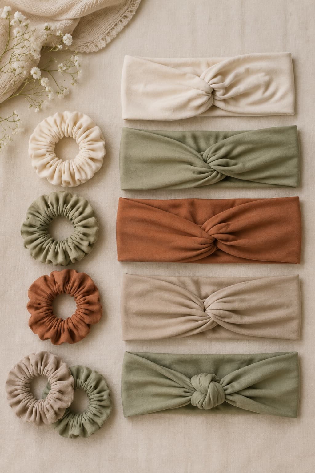Headband & Hair Tie Set