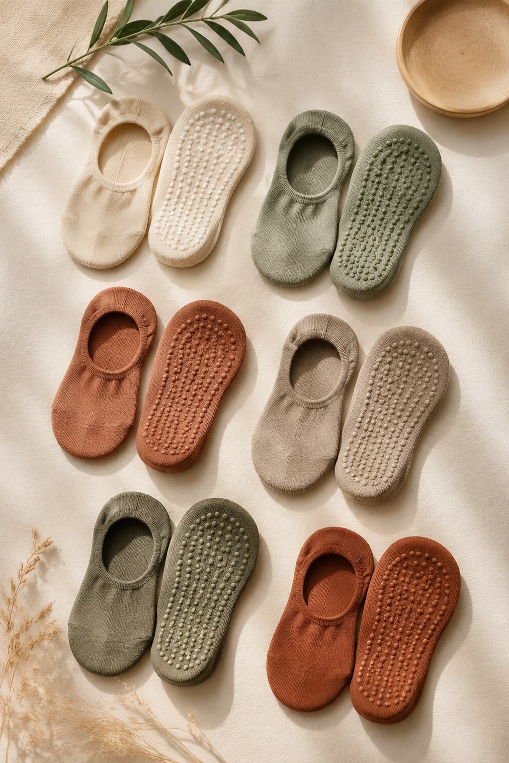 Non-Slip Yoga Socks Pack